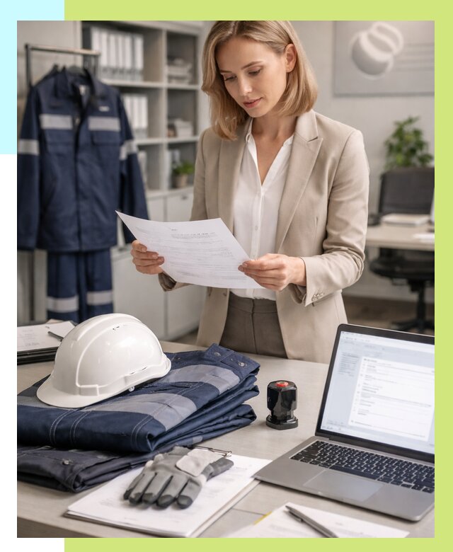 Сертификация спецодежды в Находке от 7221 р. | Алешин-Нхд