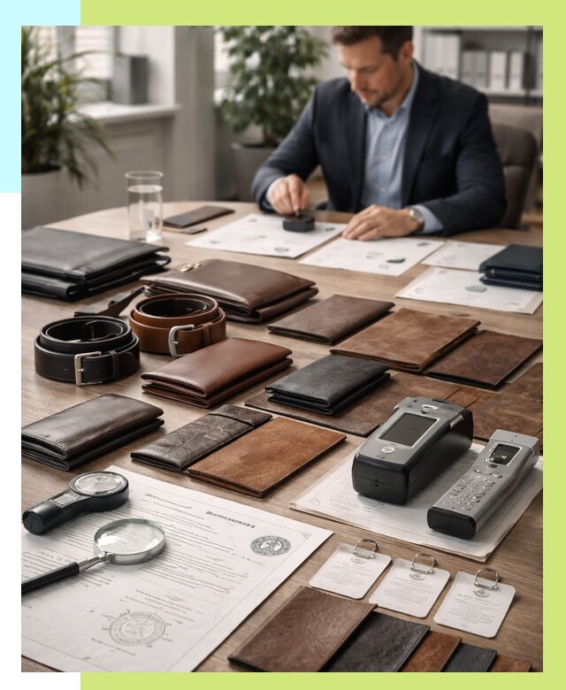 Сертификация кожаных изделий в Находке от 12378 р. | Алешин-Нхд