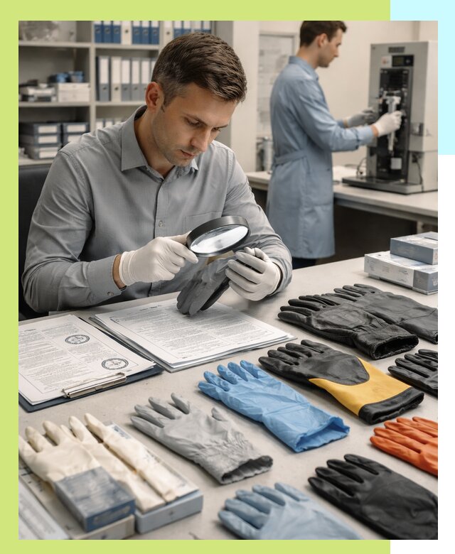 Сертификация перчаток и средств защиты продукции в Находке