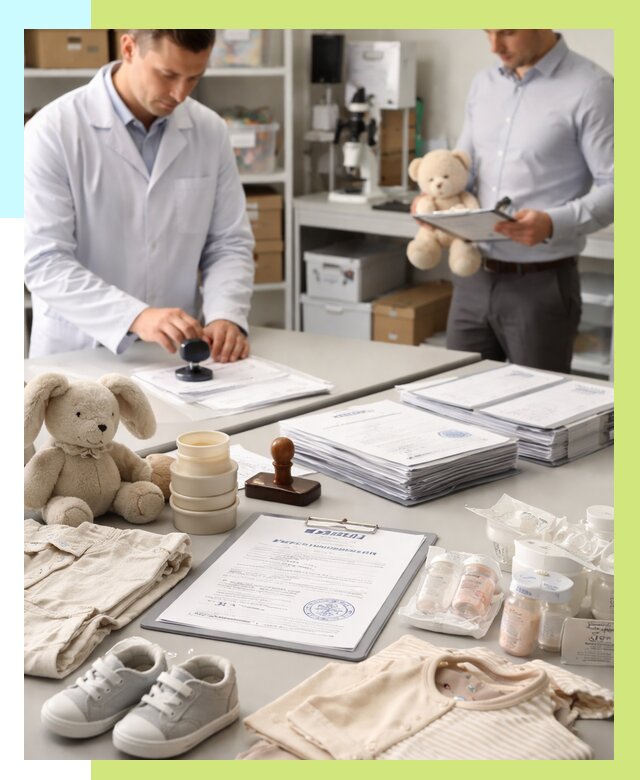 Сертификация детских товаров в Находке от 15473 р. | Алешин-Нхд