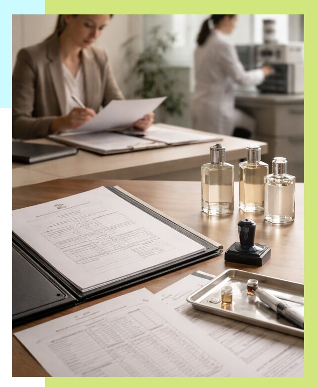 Сертификация парфюмерии в Находке от 15473 р. | Алешин-Нхд