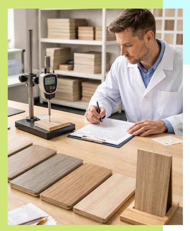 Сертификация ламината с испытаниями и оформлением документов в Находке