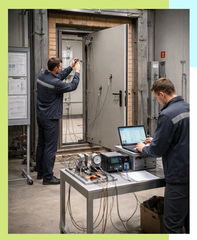 Сертификация противопожарных дверей в Находке по ГОСТ и ТР