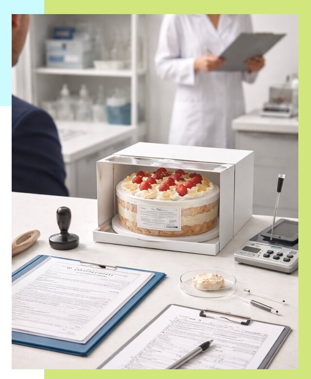 Сертификация тортов в Находке от 9284 р. заказать | Алешин-Нхд