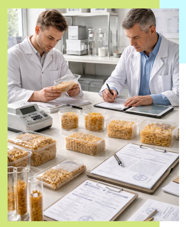 Сертификация макаронных изделий и технологической документации в Находке