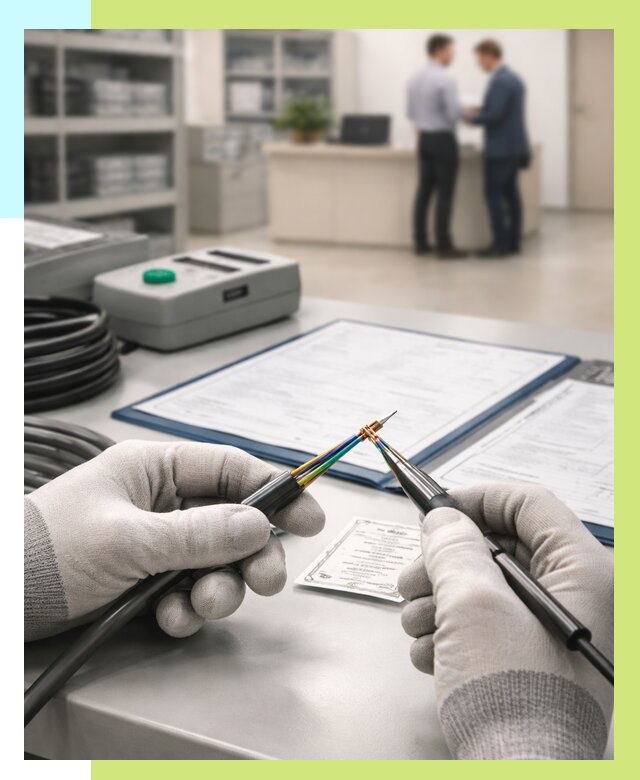 Сертификация провода в Находке от 18567 р. в Алешин-Нхд