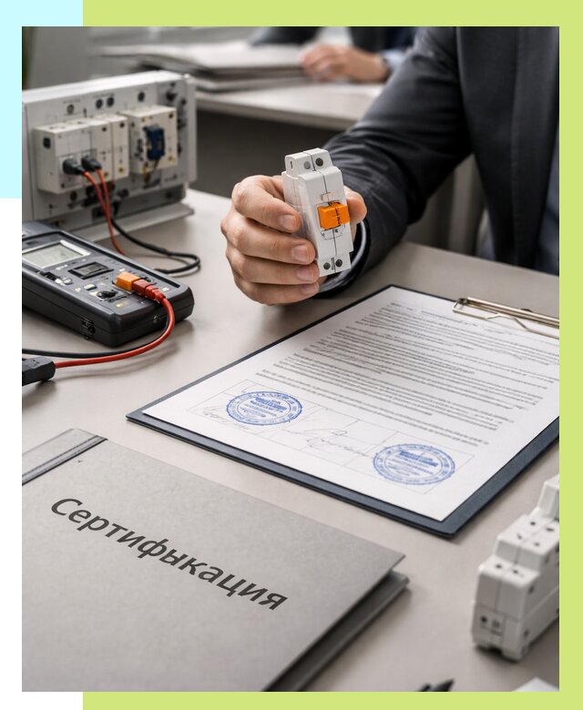 Сертификация выключателей под ключ в Находке от 15473 р. | Алешин-Нхд