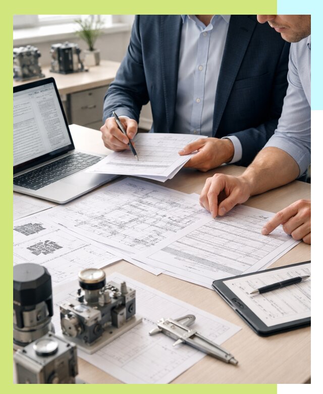 Разработка технических условий на продукцию и оборудование в Находке