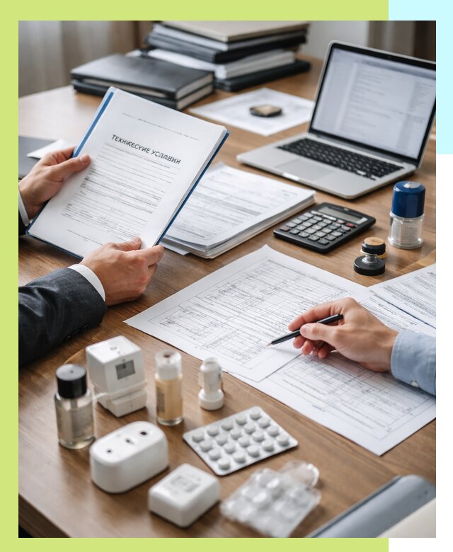 Регистрация технических условий ТУ для продукции в Находке