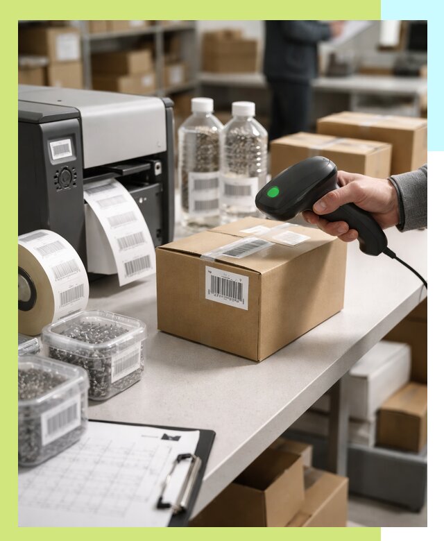 Штрихкодирование продукции и маркировка для продажи в Находке