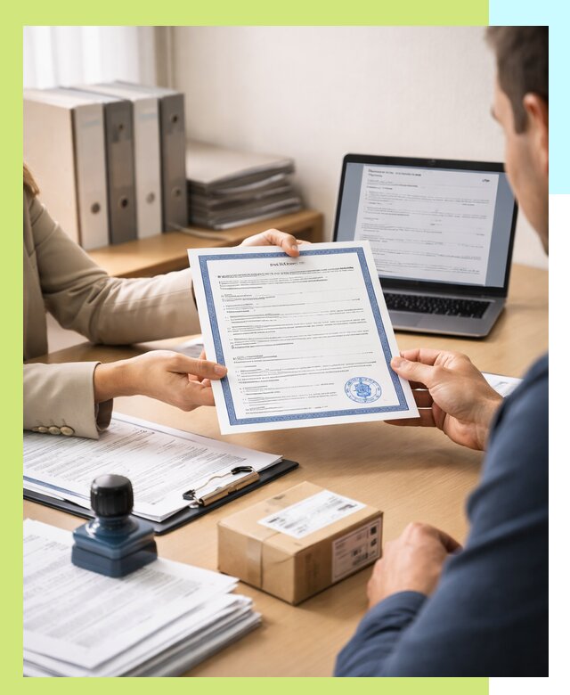 Оформление сертификата соответствия на продукцию в Находке