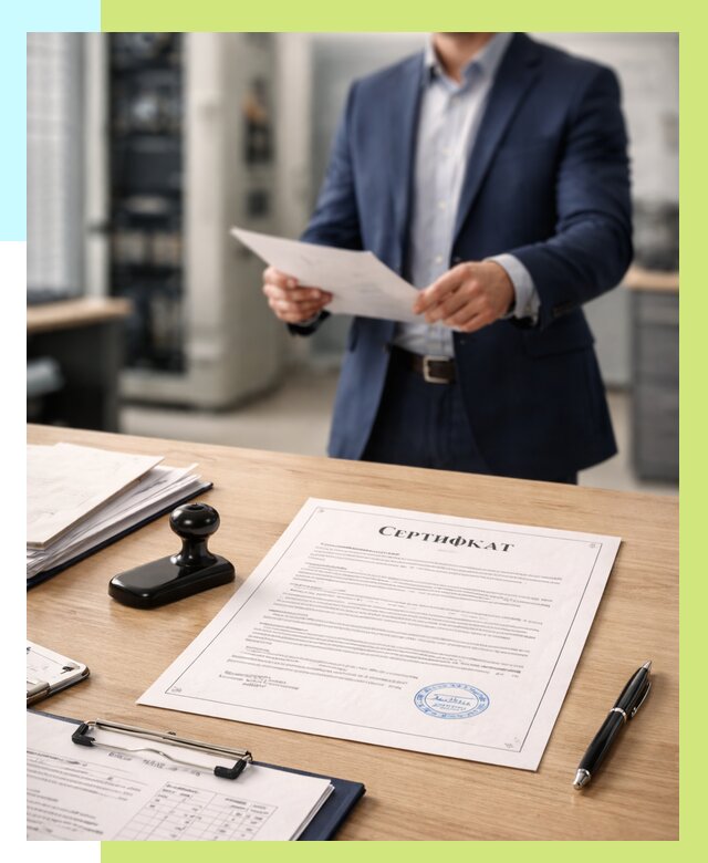 Сертификат на оборудование в Находке от 15473 р. | Алешин-Нхд