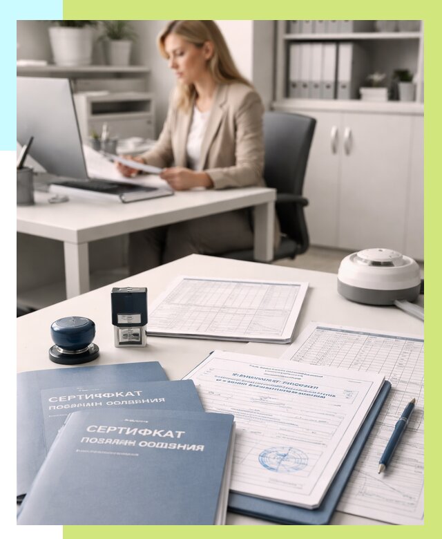 Сертификаты пожарной безопасности в Находке от 15473 р. | Алешин-Нхд