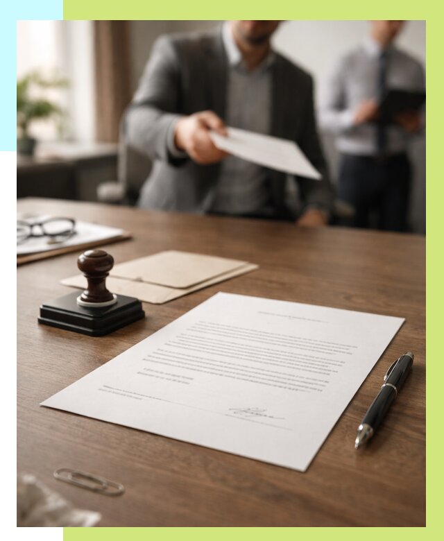 Отказное письмо по сертификации в Находке от 3610 р. | Алешин-Нхд