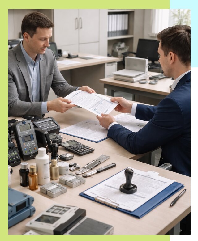 Оформление и получение заключения РЧЦ для оборудования в Находке