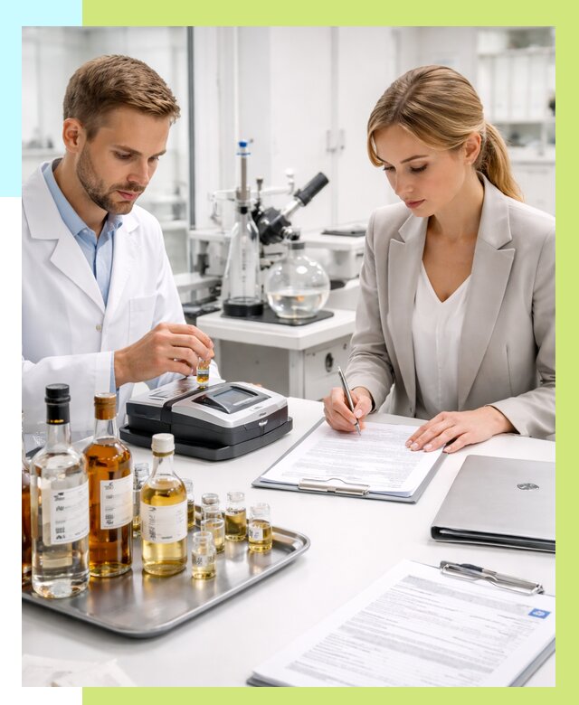 Заключение о спиртосодержании в Находке, от 5158 р., Алешин-Нхд