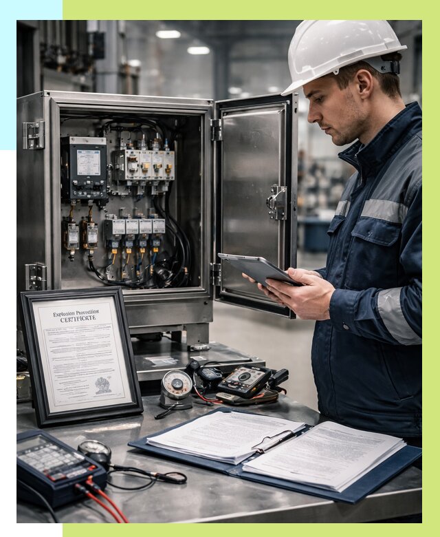 Сертификат взрывозащиты в Находке от 46418 р. | Алешин-Нхд