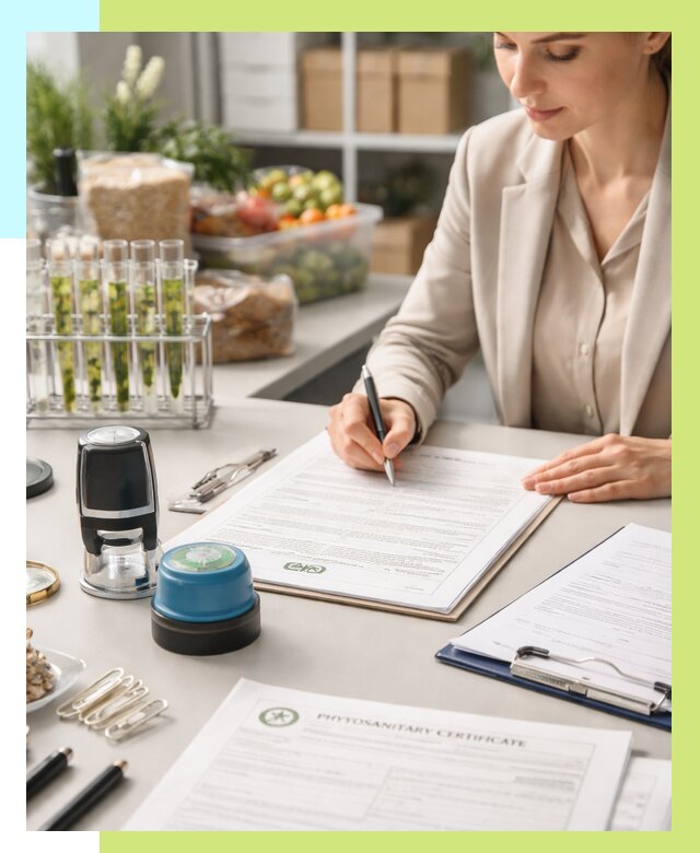 Фитосанитарный сертификат оформить в Находке от 4642 р. | Алешин-Нхд