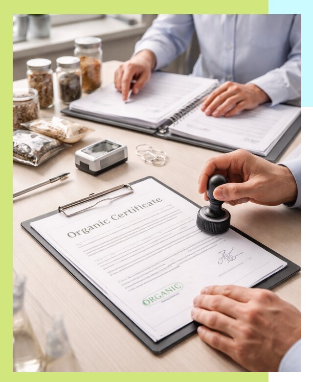 Получение органик сертификата для продукции в Находке