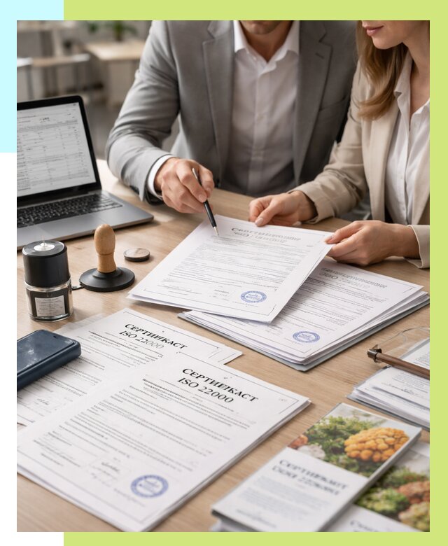 Сертификат ISO 22000 в Находке от 41260 р. под ключ | Алешин-Нхд