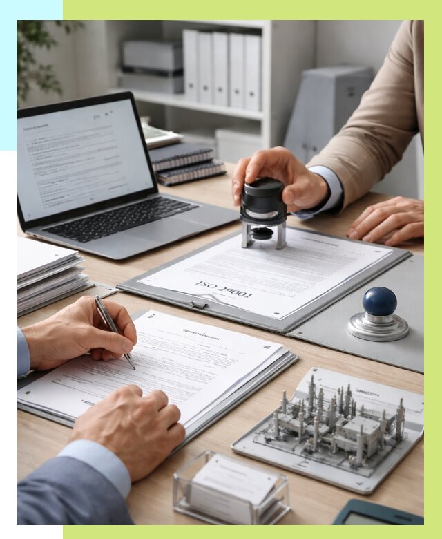 Сертификат ISO 29001 в Находке под ключ от 77363 р. | Алешин-Нхд