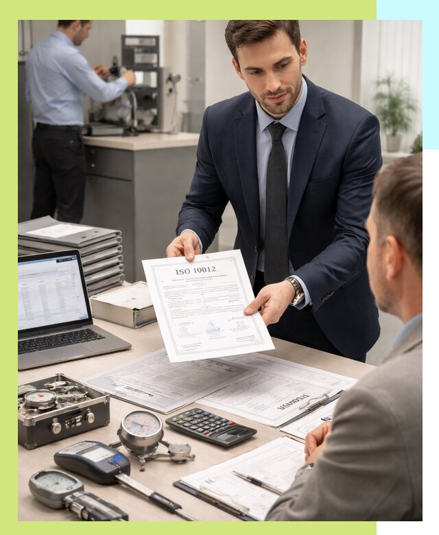 Выдача сертификата ISO 10012 по требованиям метрологии в Находке