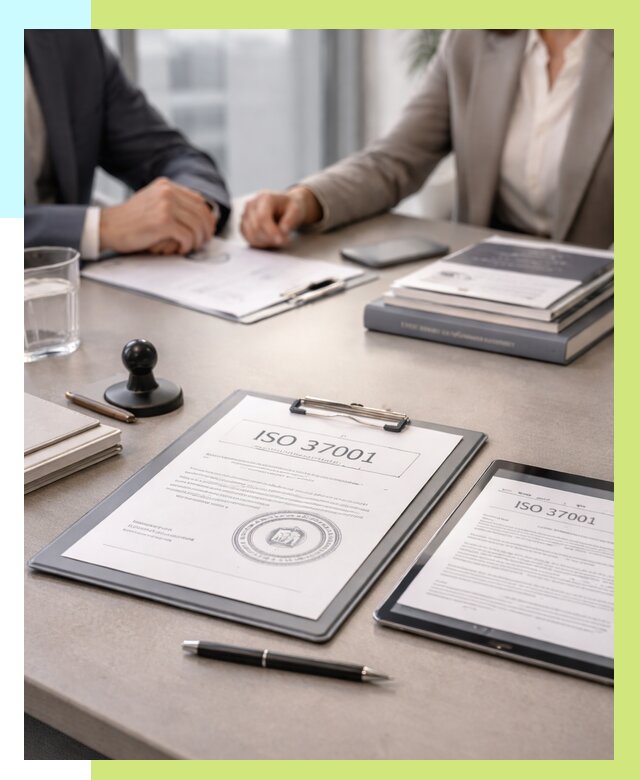 Сертификат ISO 37001 в Находке оформить от 123780 р. Алешин-Нхд