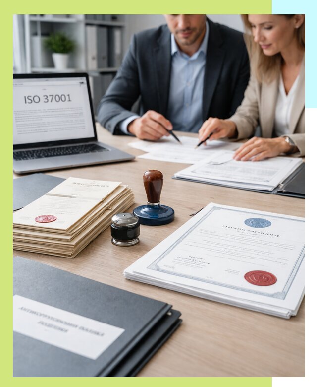 Получение сертификата ISO 37001 по системе борьбы с коррупцией в Находке