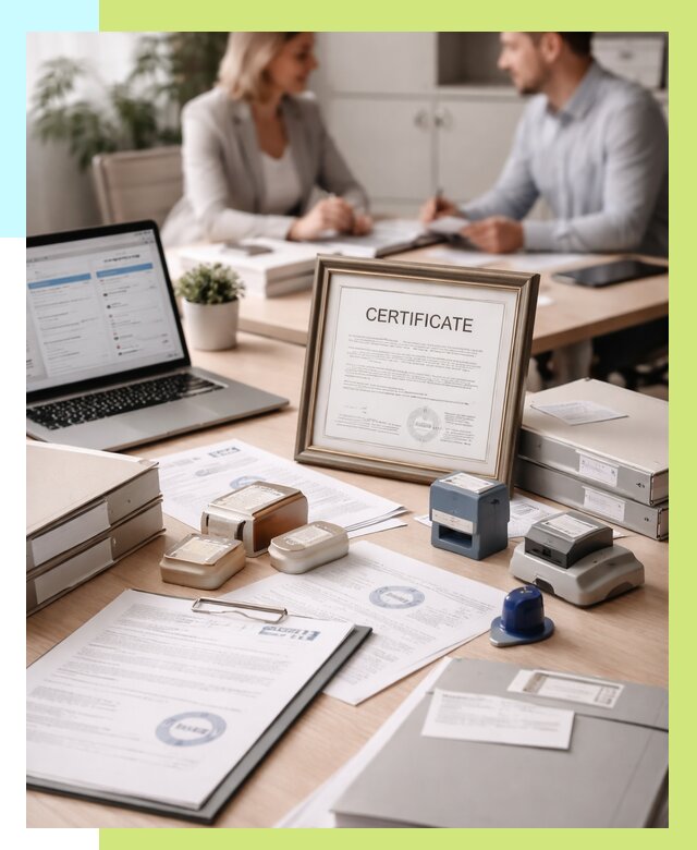 Сертификация компании в Находке от 46418 р. | Алешин-Нхд — заказ